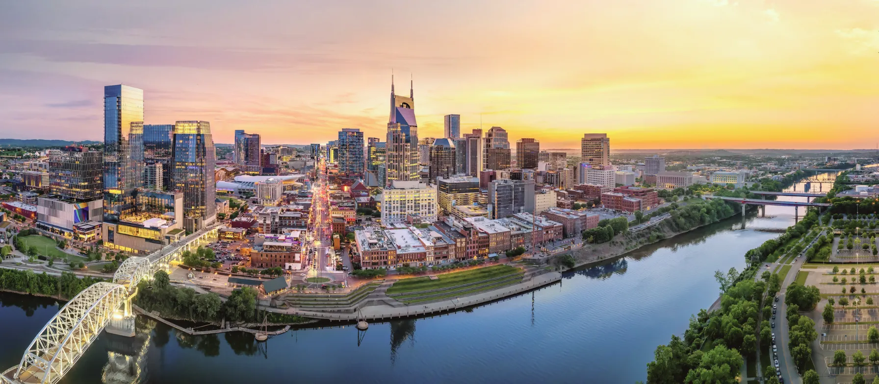 Skyline view of Tennessee